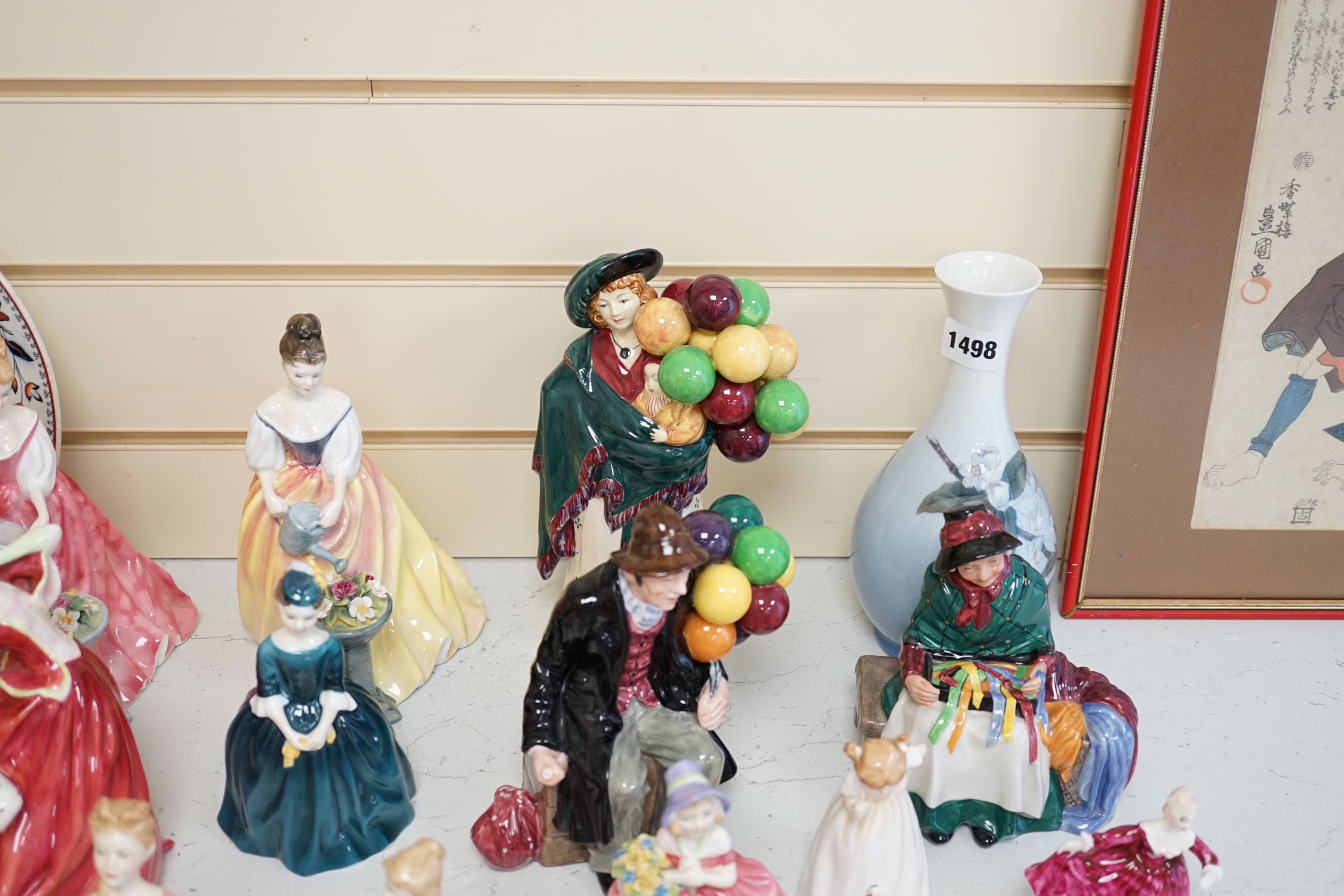 A quantity of various Doulton figures etc